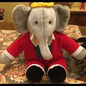 Babar Plush by Gund very nice classic item. Look!